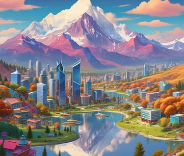 white and black abstract painting