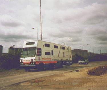 24t DIAL vehicle with met mast extended