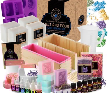 CraftZee Complete Soap Making Kit