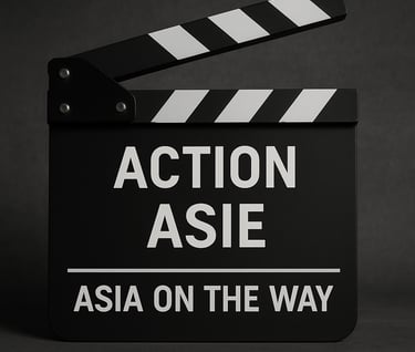 Clap board Asia on the way
