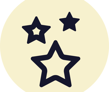 3 Petites étoiles