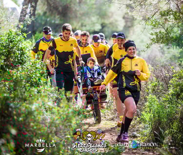 Cd Ultra Trail Sierra Blanca ayuntamiento Marbella Silla Joelette