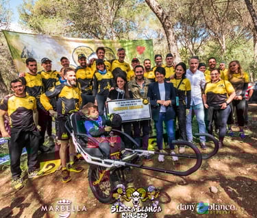 Cd Ultra Trail Sierra Blanca ayuntamiento Marbella Silla Joelette