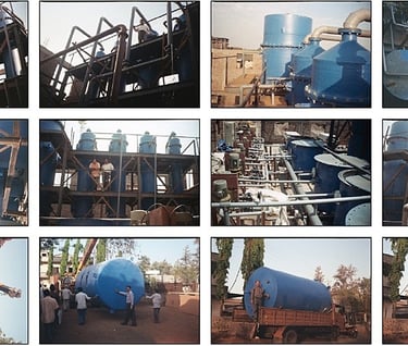 FRP TANKS, FUME SCRUBBING SYSTEMS