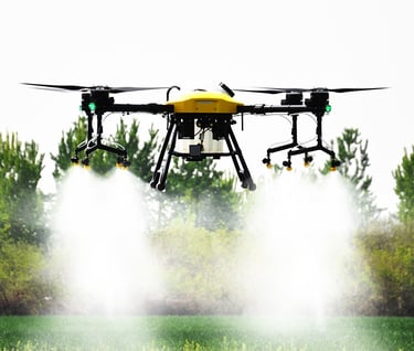 aaspersion con drones