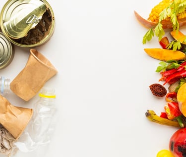 reducción de desperdicio con bolsas al vacío de grado alimenticio