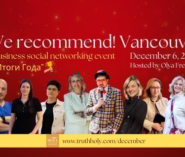 a group of people standing in front of a red background