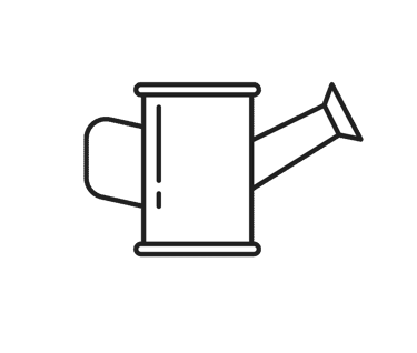 illustration of a watering can