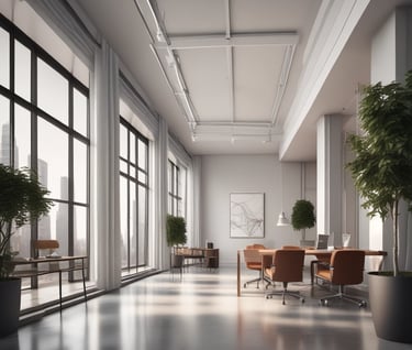Low angle view of modern luxury high-rise apartment buildings with glass balconies under a blue sky.