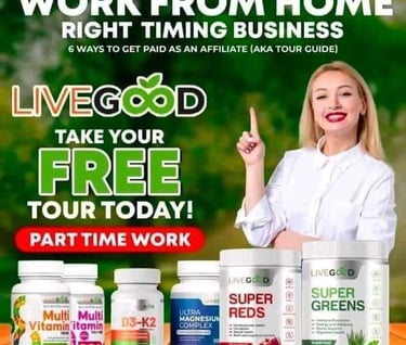 Contact us at LiveGood Texas