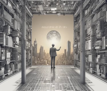 white and black abstract painting