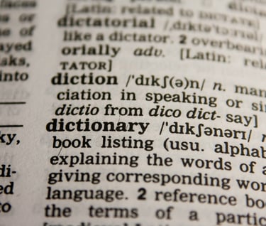 dictionary, data governance, data strategy, data acculturation