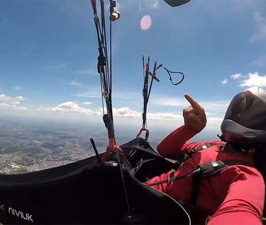 voo de parapente