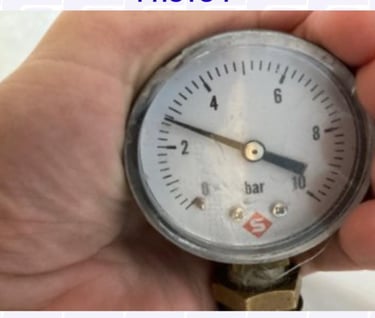 teste pression circuit chauffage détection recherche de fuite d eau sur LYON 7