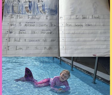 Feedback from a Mermaid class