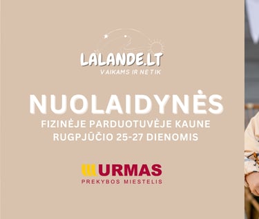 nuolaidynes prekybos miestelyje urmas, apranga vaikams lalande.lt parduotuveje