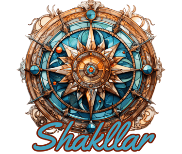 Shakllar Logo - Compass Rose