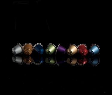Real Coffee premium aluminum coffee pods with rich aroma