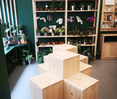 étagères bois upcyclé made in France par Dahuts