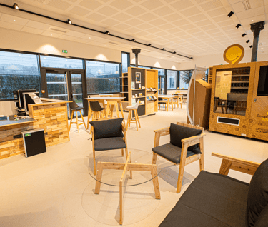 mobilier éco-conçu fabriqué en France par Dahuts