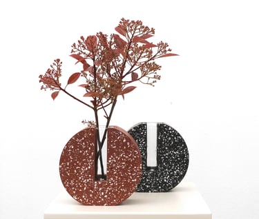 vases écoconçus en matériaux recyclés innovants biosourcés