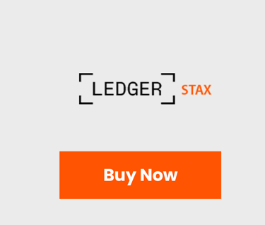 Ledger Stax Buy now banner