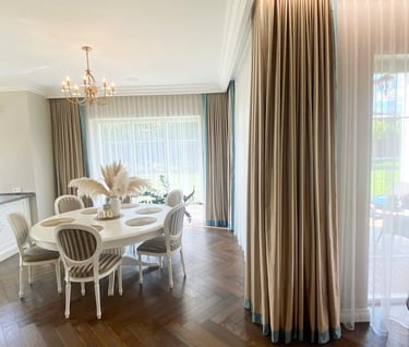 Valgomojo užuolaidos