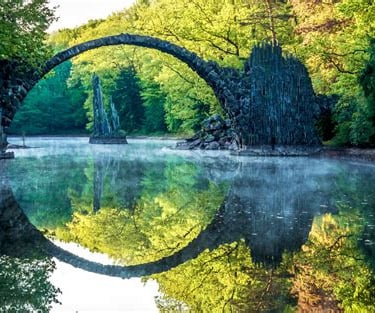 Cette image représente le lien aux eaux de guérisons comme le Gans et les Eaux de lune.