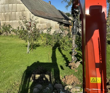 graztas poliams, pamatams, greztinis polis, sraigtiniai poliai