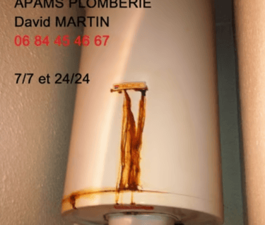 plombier fuite d eau chauffe eau electique ballon d eau chaude entretien Saint priest 69800