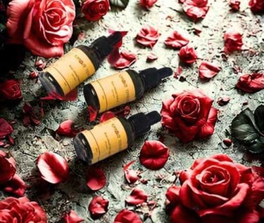 Dầu dưỡng thể hoa hồng Karose Tender (30ml)