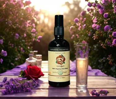 Nước hoa hồng hữu cơ Karose - 100ml