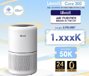 Máy lọc không khí Levoit core 300 42m2