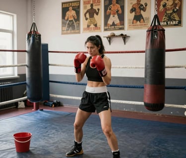 woman smiling wearing denim jacket