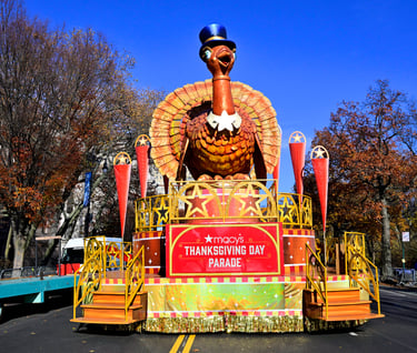 Macy's Thanksgiving Day Parade Turkey Float