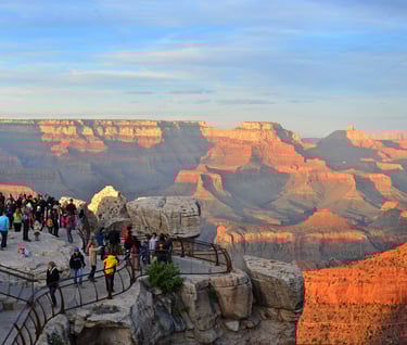 Grand Canyon Mather Point Sunset