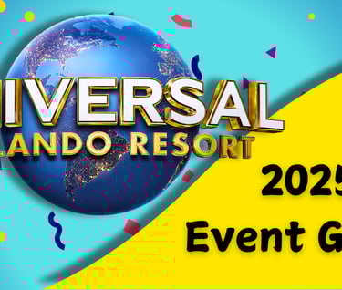 Universal Studios 2025 Event Guide
