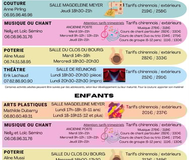 Plaquetet d'activité 2024-2025 page 1