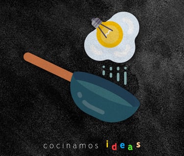 Cocinamos Ideas, es el lema que nos identifica como agencia