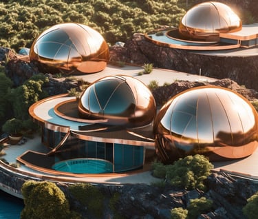 Futuristic architecture