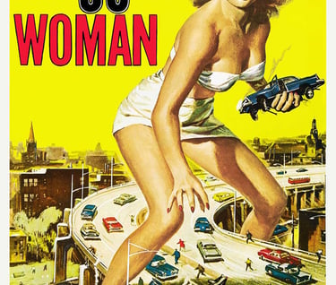 Attack of the 50ft Woman poster