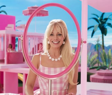 Margot Robbie as Barbie
