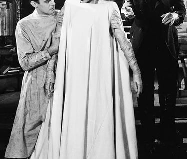 Colin Clive, Elsa Lanchester, Boris Karloff