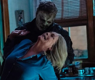 Strode and Myers face off one last time in Halloween Ends