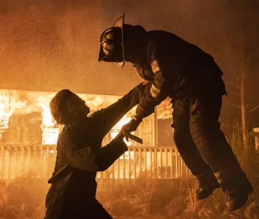 Myers kills a fireman