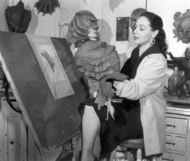 Millicent Patrick, creator of the Creature.