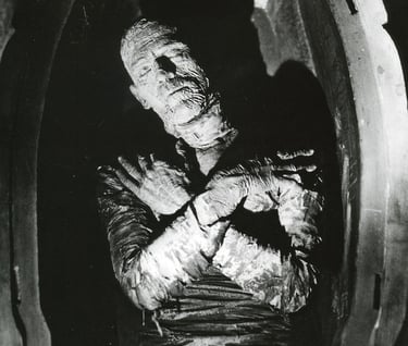 Boris Karloff as The Mummy