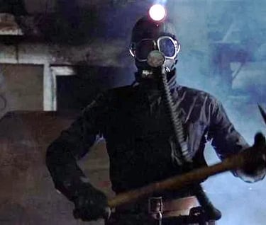 The killer, about to strike