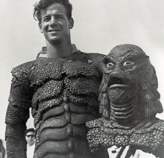 Ricou Browning unmasked as the Creature