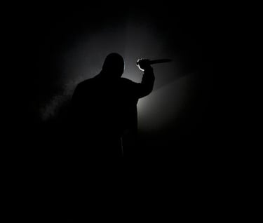 slasher killer silhouette